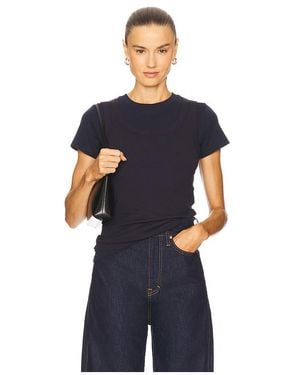 GRLFRND Shirt Layered Short Sleeve Tee - Blau