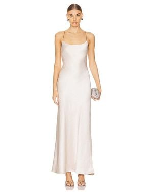 Bec & Bridge Allegra Tie Maxi Dress - White