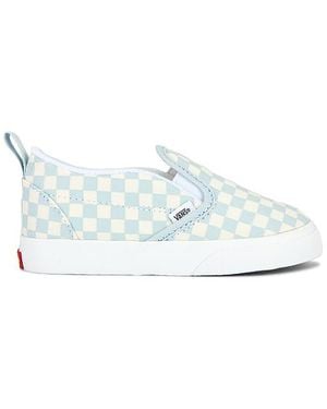 Vans Sneakers Slip-On V En, Taille Also En 7.5, 8, 8.5, 9, 9.5 - Blanc