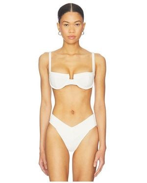 KYA Jolene Reversible Bikini Top - Multicolor