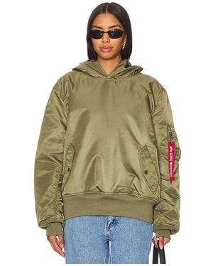 Alpha Industries Pull-Over Hooded Ma-1 - Green