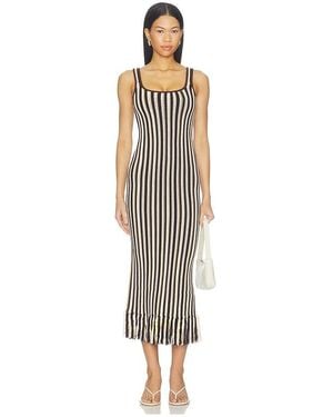 Amanda Uprichard Jolie Midi Dress - White