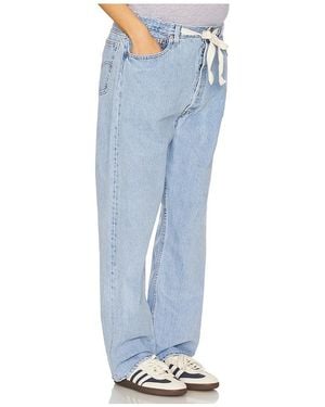 aligrace Gerade Drawstring Maternity - Blau