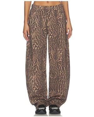 AFRM Ryan Barrel Sweatpant - Brown
