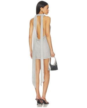 LPA Ella Mini Dress in White | Lyst