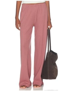 VIR VITA Hilda Pointelle Pant - Pink