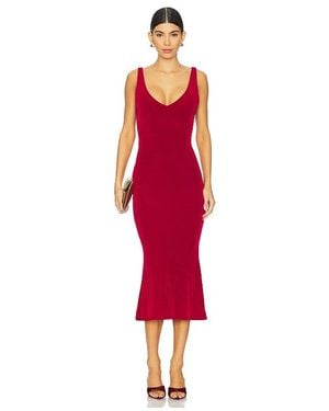 Mirror Palais Iman Supermodel Dress - Red