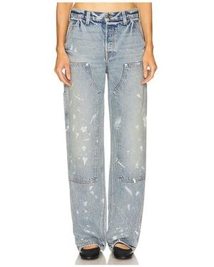 GRLFRND Bella Low Rise Boyfriend Carpenter En Color Azul Talla (También En 24, 25, 26, 27, 28, 29, 30)