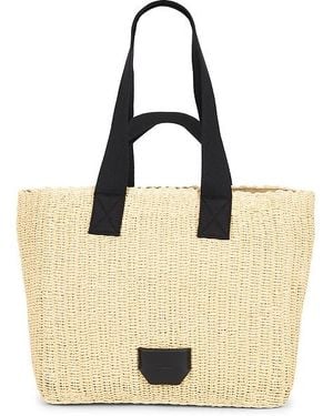 AllSaints Tote-Bag Aus Stroh Izzy - Natur