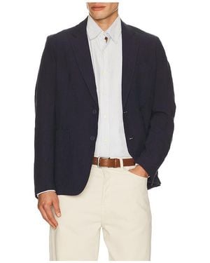 Percival Tailored Linen Blazer En Color Azul Talla (También En 38, 40, 42)