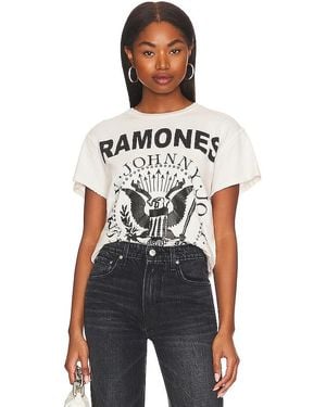 MadeWorn Shirt Ramones - Weiß