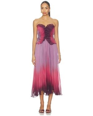 AMUR Vestido Delyth En ,Burgundy Talla (También En 2, 4, 10) - Rosa