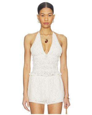 Nia Chandler Top - White
