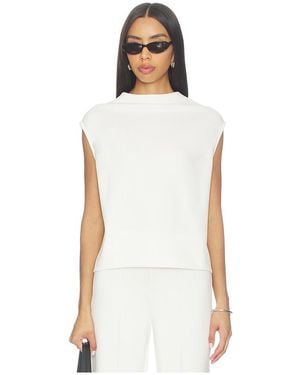 Ripley Rader Scuba Cowl Neck Top - White