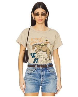Daydreamer Shirt Willie Nelson Horse Called Music Reverse Gf - Blau