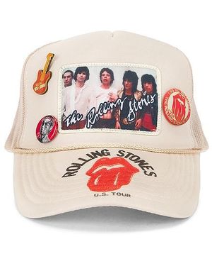 MadeWorn Rolling Stones Cap in Blue | Lyst