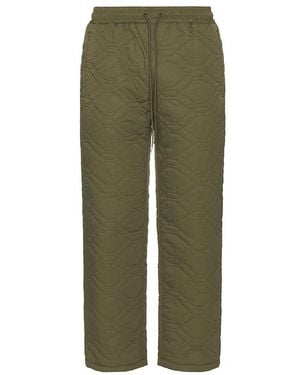 The Hundreds Pantalón Deportivo Link En Color Verde Talla En