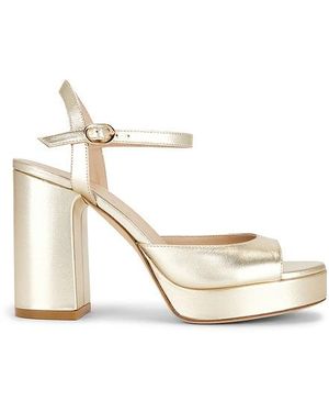 Stuart Weitzman Dayna Ii Platform Sandal - White