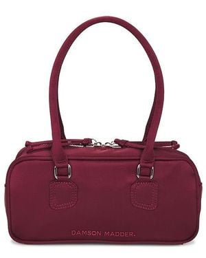 Damson Madder Benny Mini Bowler Bag - Red