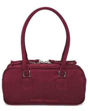 Damson Madder Benny Mini Bowler Bag - Red