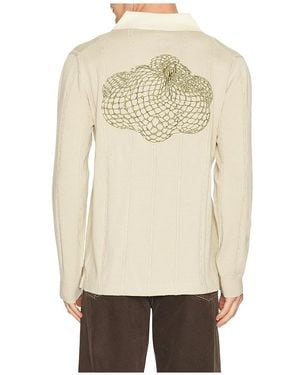 Filling Pieces Knit Football Jersey - Natural