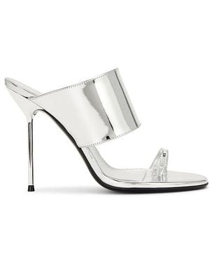 Paris Texas Lidia Thong Mule - White