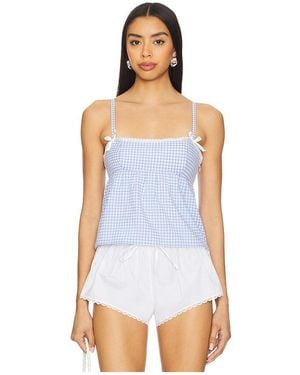 MORE TO COME Lisa Babydoll Top - White