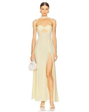 Michael Costello X Revolve Marie Gown - White