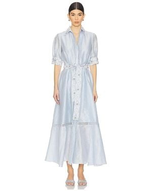 La Fuori Maxikleid Dress - Weiß