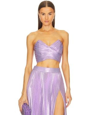 retroféte Sophia Top En Color Lavanda Talla (También En Xxs) - Morado