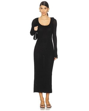 LoveShackFancy Kleid Tawnie - Schwarz
