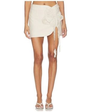 MOTHER OF ALL Flora Skirt - White