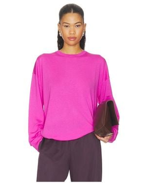 Leset James Oversized Crewneck - Pink