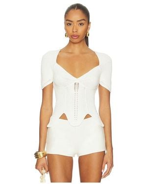 Cult Gaia Eliza Top - White