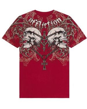 Affliction Collapse Tee - Red