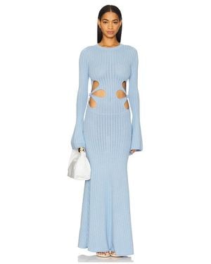 SAU LEE X Revolve Destiny Knit Dress - Blue