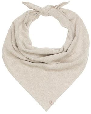 Rag & Bone Kristie Reversible Triangle Shawl - White