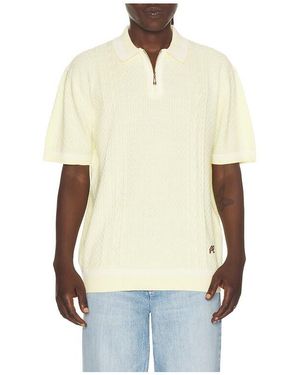 Malbon Navarro Polo En Color Amarillo Talla (También En S, M, Xl/1X) - Neutro
