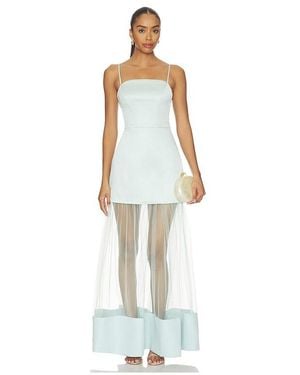 Elliatt Marcella Strapless Gown - White