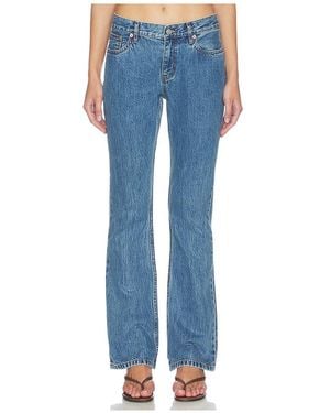 Still Here Bootcut Tomorrow - Blau