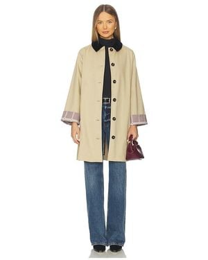 Maude Club Abigail Trench Coat - Natural