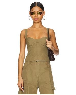 Camila Coelho Gigi トップ - グリーン