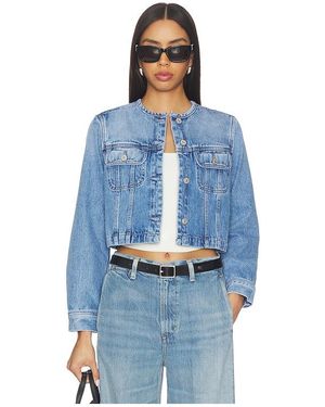 Citizens of Humanity Devin Collarless Jacket - Blue