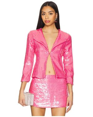 Rezek Studio Sequin Top - Pink
