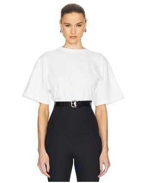 Helsa Shirt Waisted - Weiß