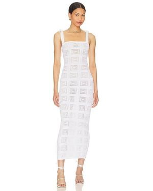 Tularosa Keani Open Back Dress - White