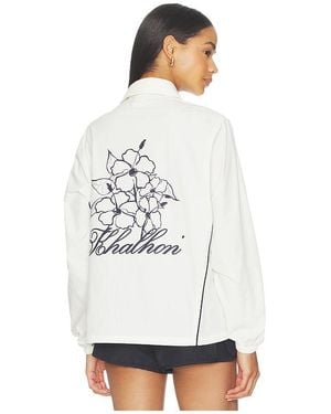 Khalhon Garden Coach Jacket - White