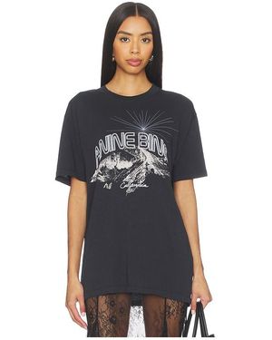 Anine Bing Walker Tee California - Black