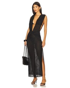 ViX Cindy Long Cover Up - Black