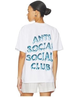 ANTI SOCIAL SOCIAL CLUB Camiseta En Color Blanco Talla (También En S)